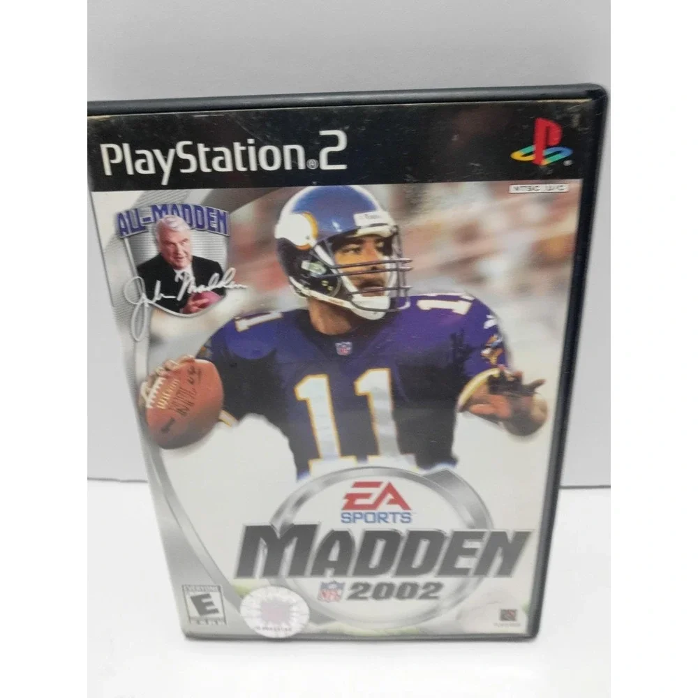 Madden NFL 2002 (Sony PlayStation 2, PS2) Complete CIB Tested
